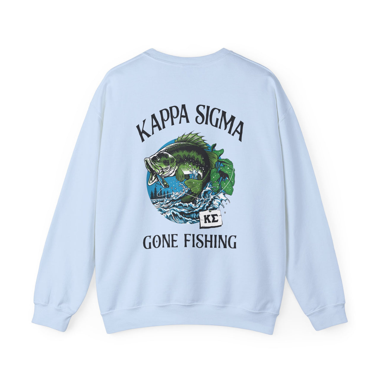 Kappa Sigma Graphic Crewneck Sweatshirt | Gone Fishing