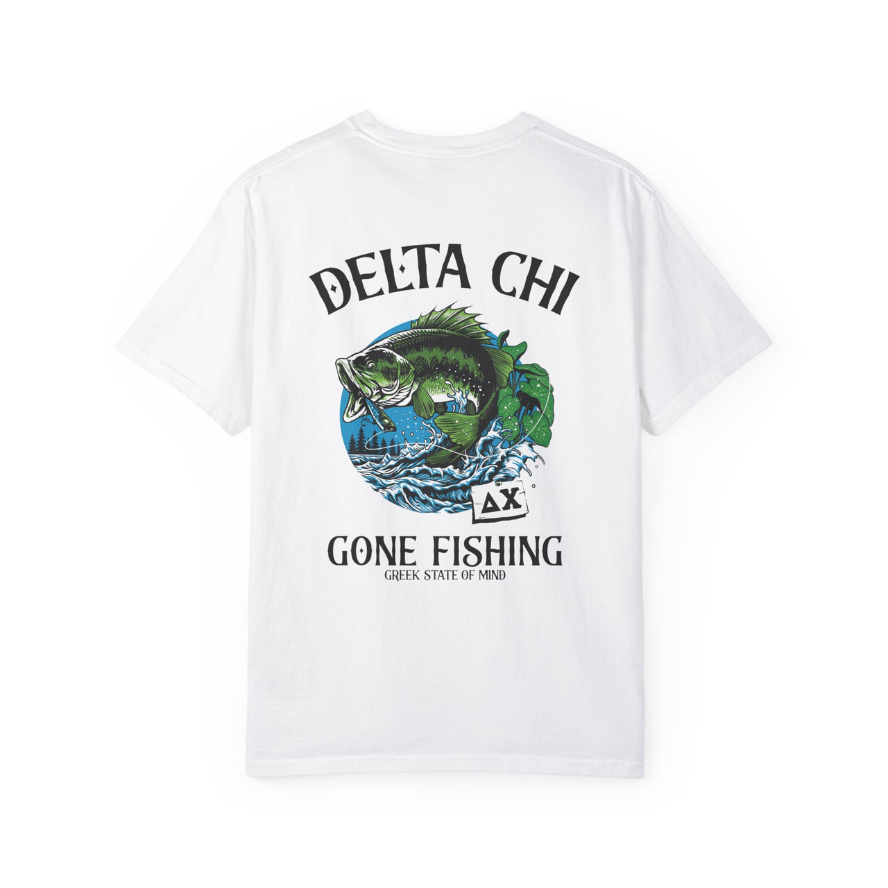 Delta Chi Graphic T-Shirt | Gone Fishing