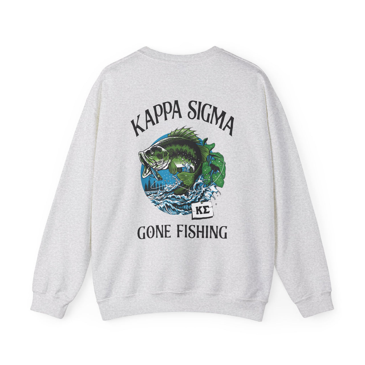 Kappa Sigma Graphic Crewneck Sweatshirt | Gone Fishing