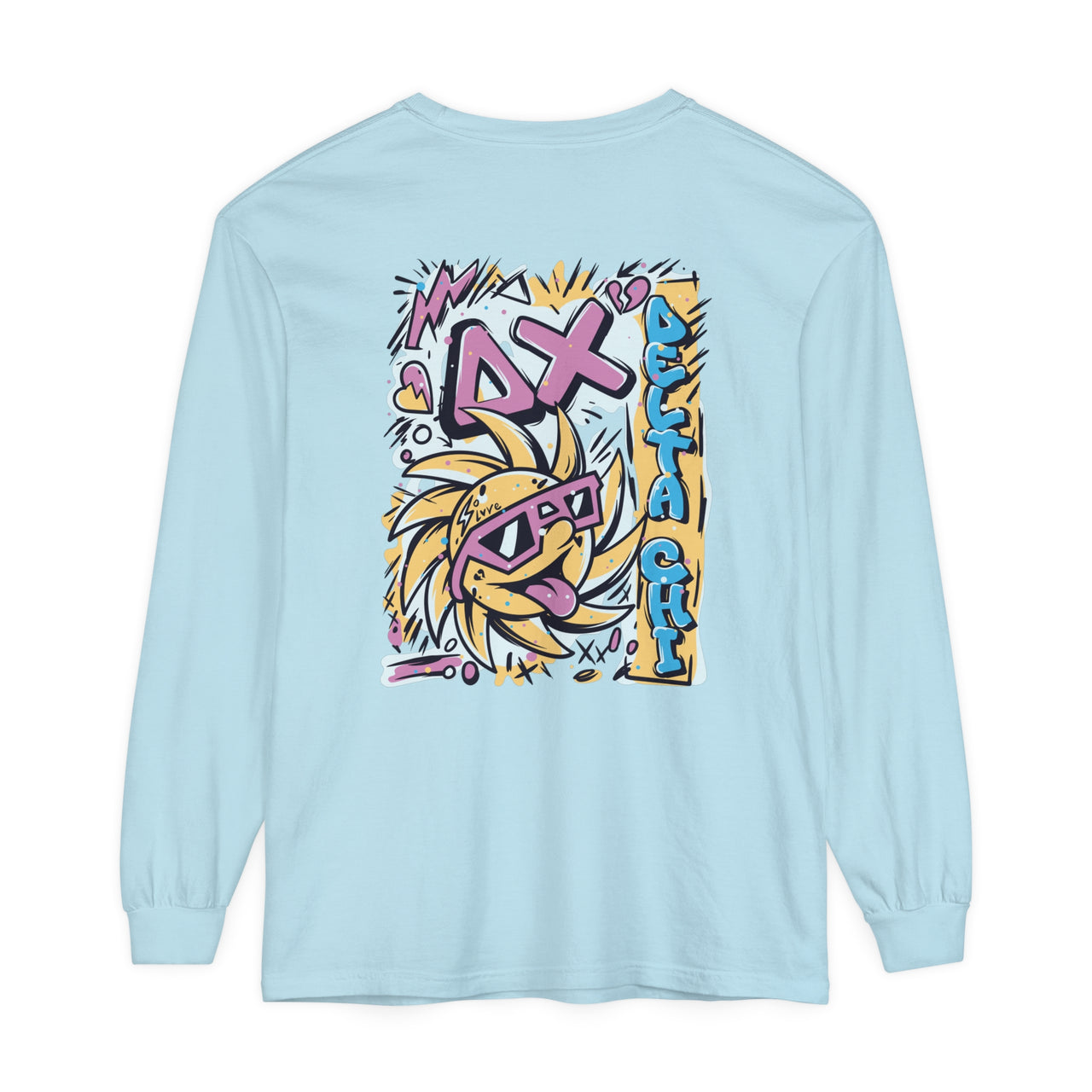 Delta Chi Graphic Long Sleeve | Fun in the Sun