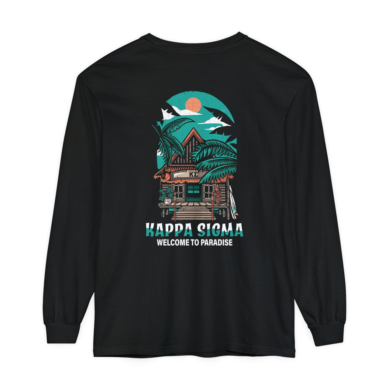 Kappa Sigma Graphic Long Sleeve | Welcome to Paradise