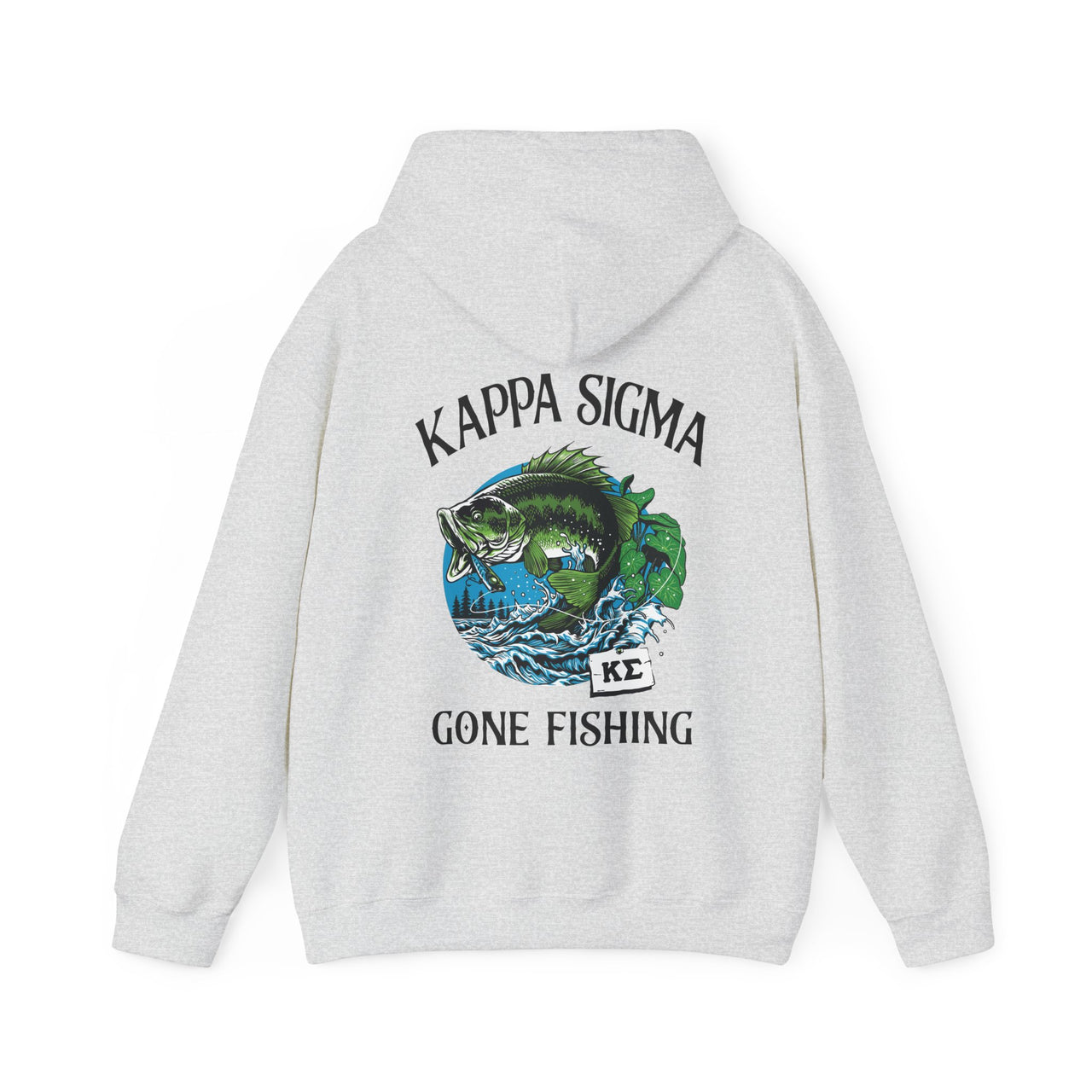 Kappa Sigma Graphic Hoodie | Gone Fishing