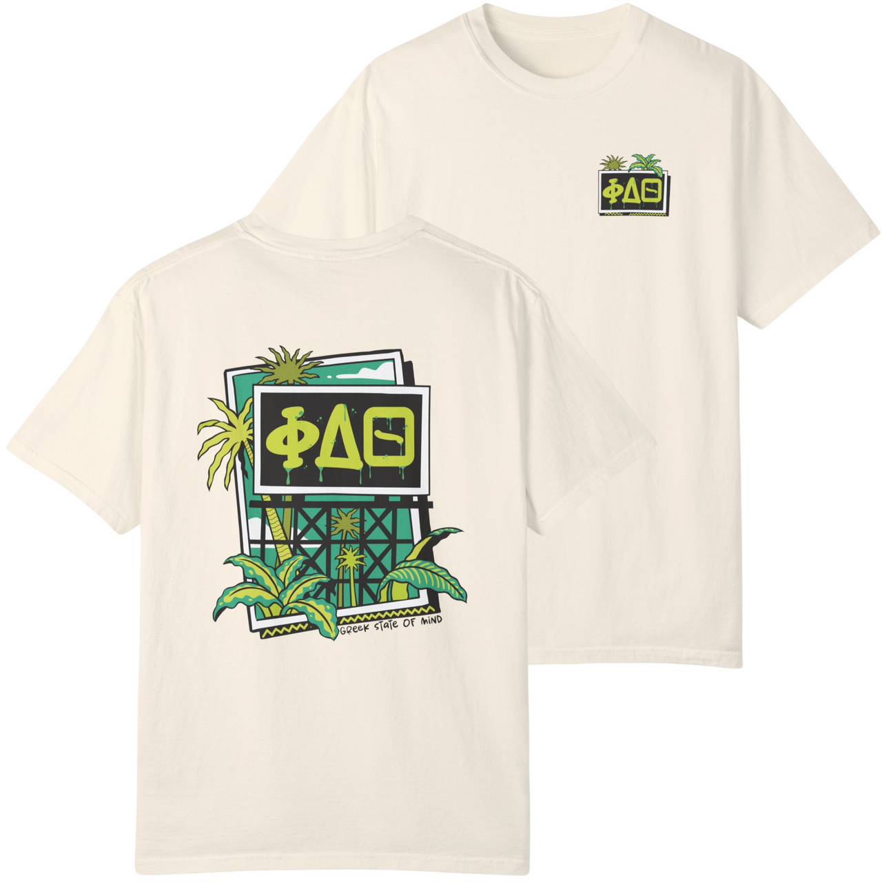 Phi Delta Theta Graphic T-Shirt | Tropical Billboard