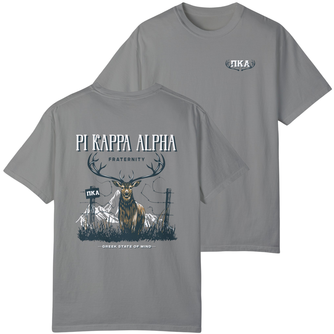 Pi Kappa Alpha Graphic T-Shirt | Big Buck