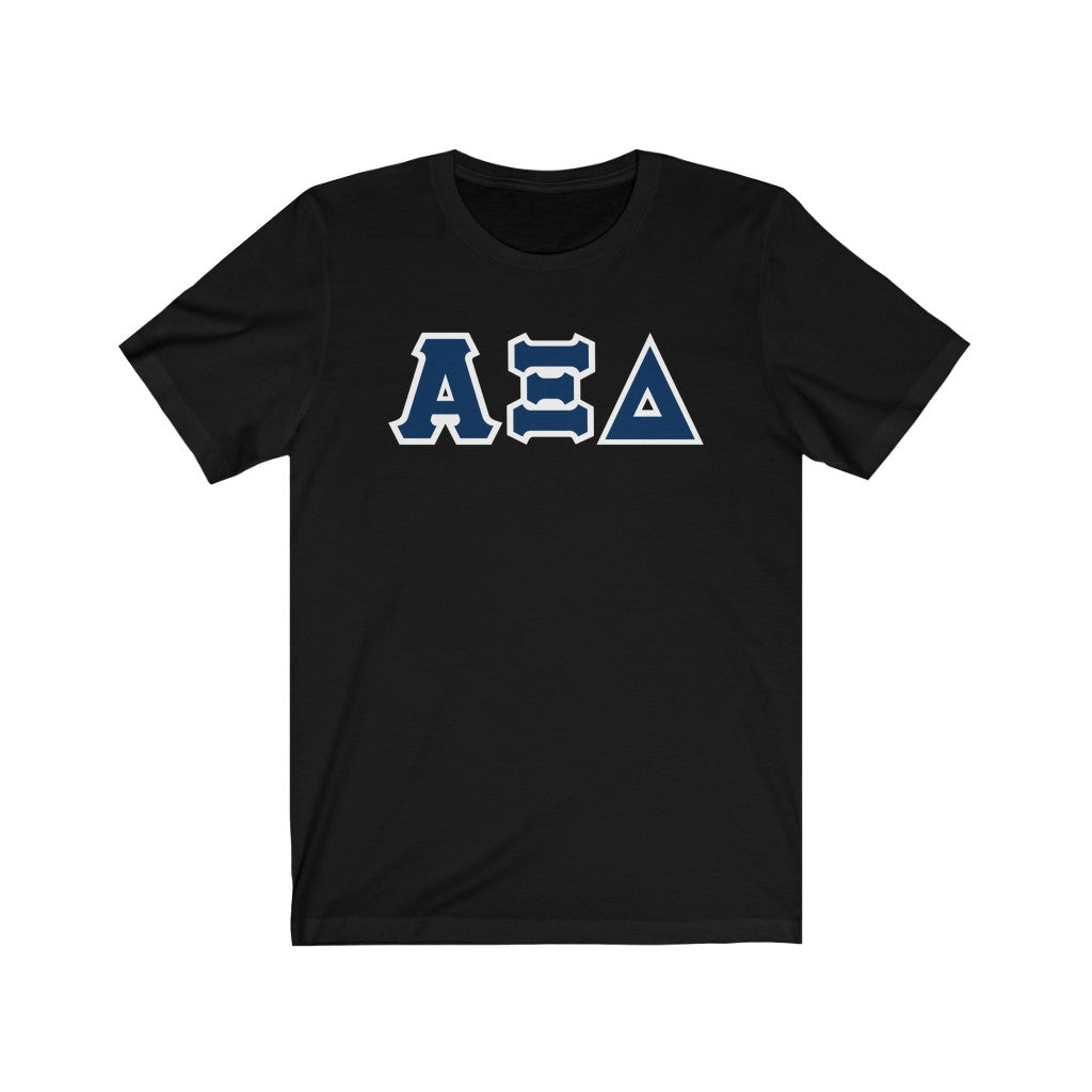 AXiD Print Letters | Inspiration Blue & White T-Shirt
