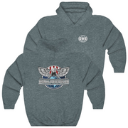 Grey Sigma Phi Epsilon Graphic Hoodie | The Fraternal Order | SigEp Fraternity Clothes and Merchandise