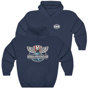 Navy Sigma Phi Epsilon Graphic Hoodie | The Fraternal Order | SigEp Fraternity Clothes and Merchandise