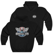 Black Sigma Chi Graphic Hoodie | The Fraternal Order | Sigma Chi Fraternity Merch House