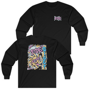 Black Sigma Phi Epsilon Graphic Long Sleeve | Fun in the Sun | SigEp Clothing - Campus Apparel