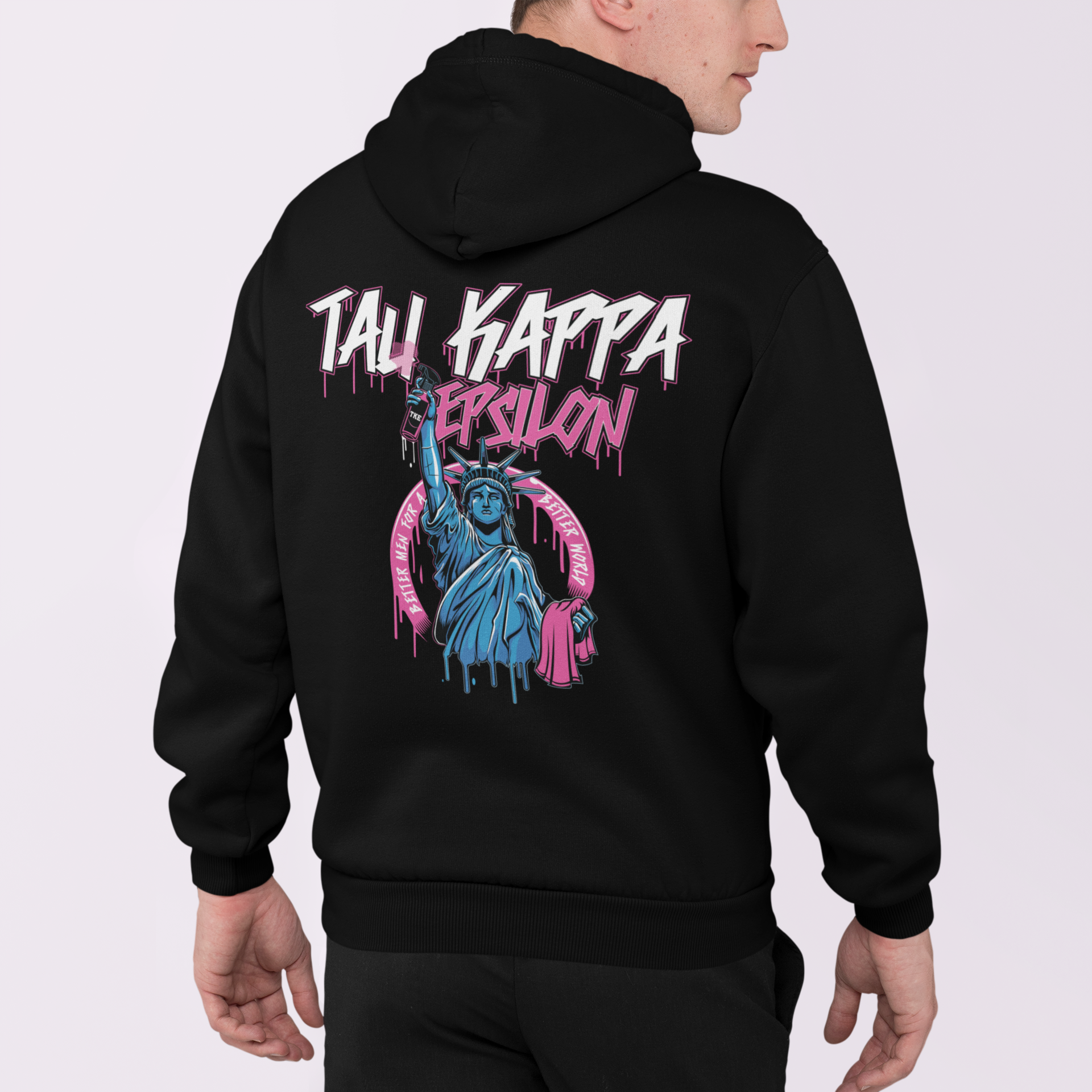 Tau Kappa Epsilon Graphic Hoodie | Liberty Rebel | TKE Clothing and Merchandise model 