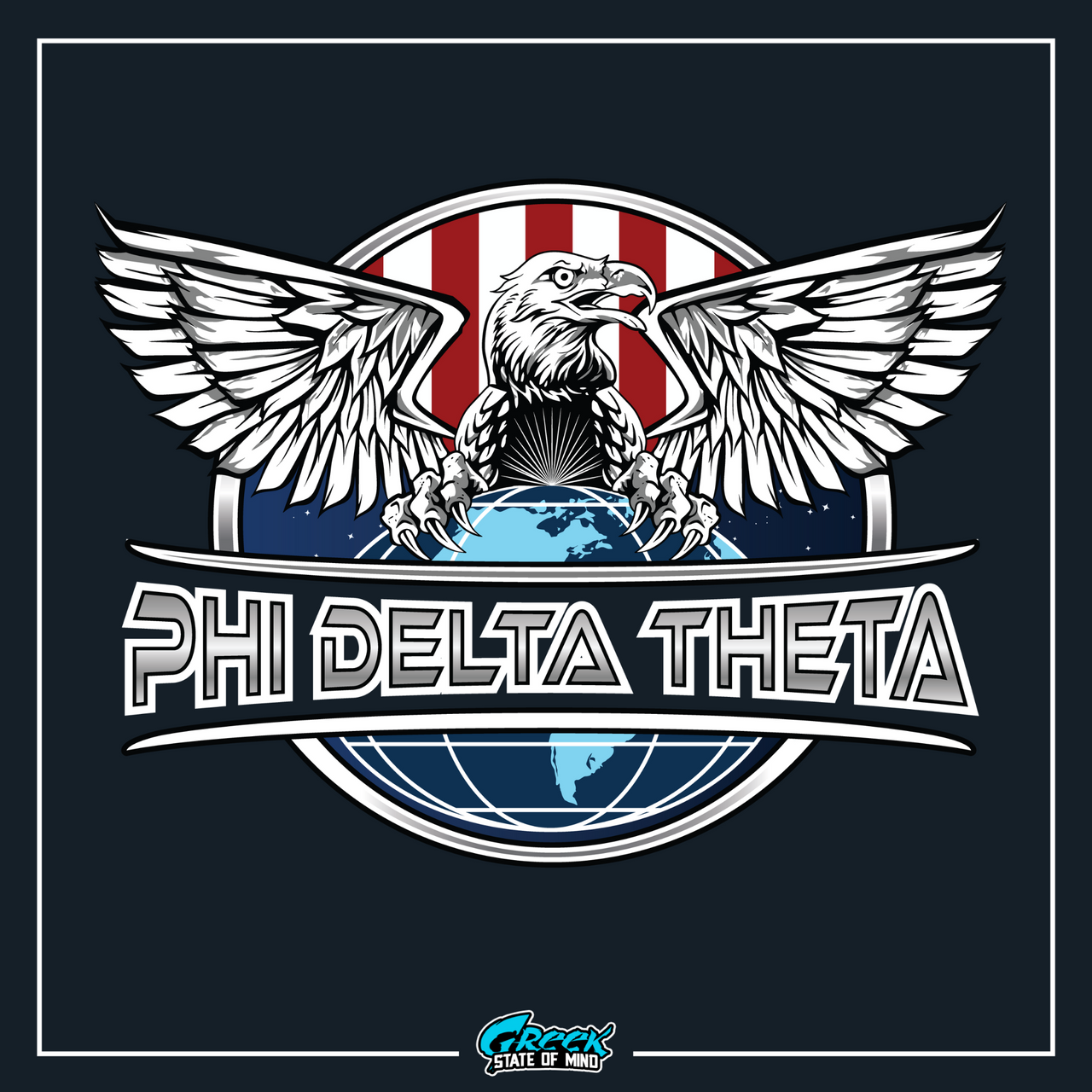 Phi Delta Theta Graphic T-Shirt | The Fraternal Order | phi delta theta fraternity greek apparel design 