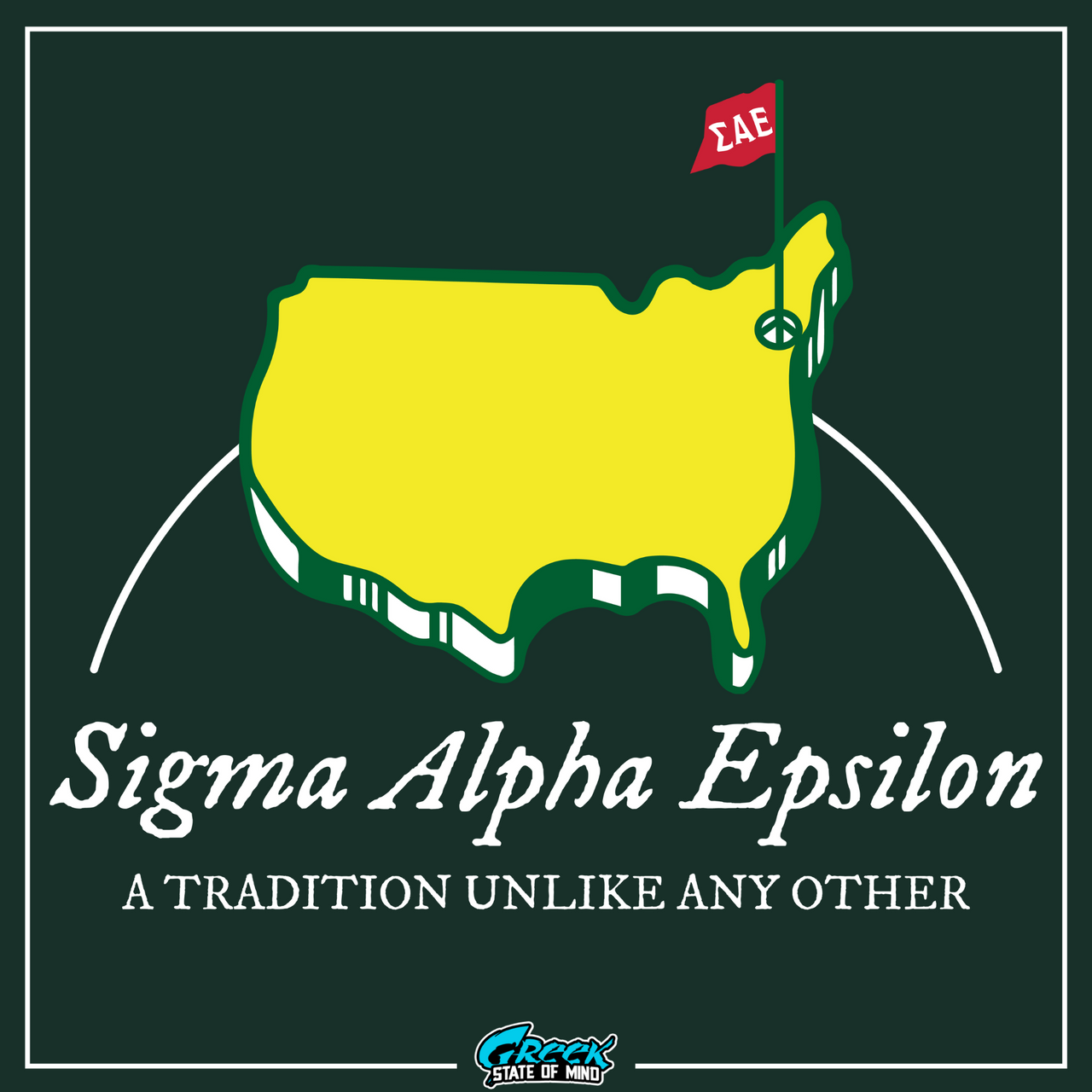 Sigma Alpha Epsilon Graphic Hoodie | The Masters | Sigma Alpha Epsilon Clothing and Merchandise design 