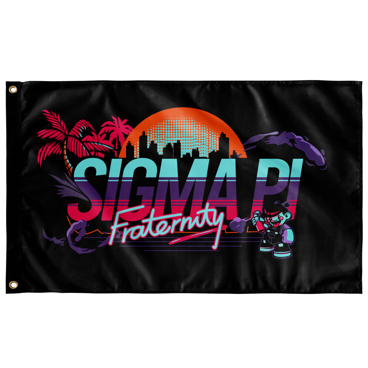 Sigma Pi Jump Street Flag