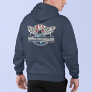 Sigma Phi Epsilon Graphic Hoodie | The Fraternal Order | SigEp Fraternity Clothes and Merchandise model 