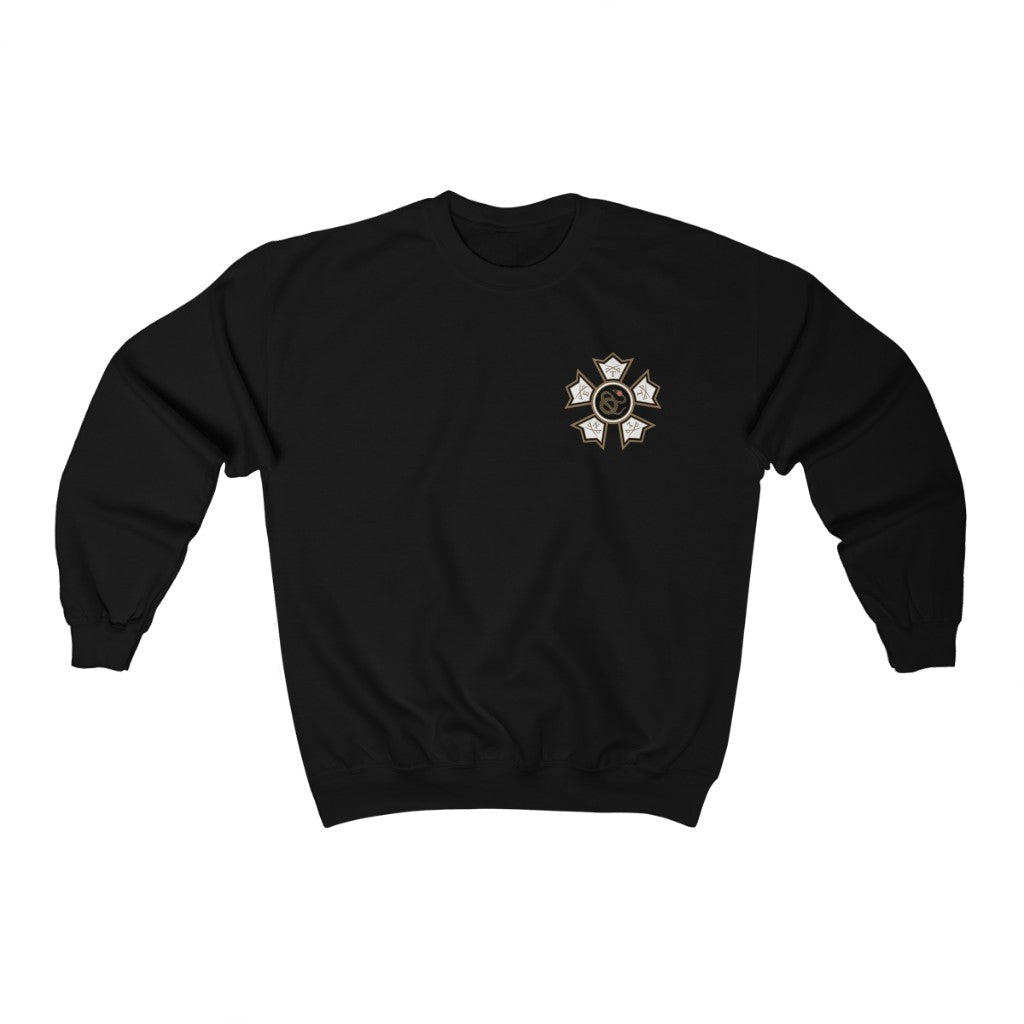 Sigma Nu Graphic Crewneck Sweatshirt | Sigma Nu Badge