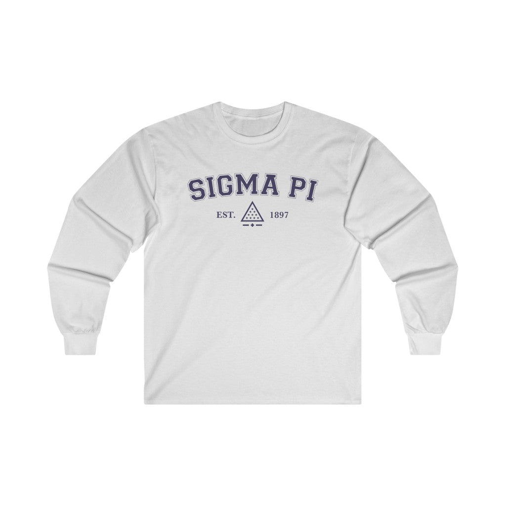 Sigma Pi Graphic Long Sleeve T-Shirt | Campus Original
