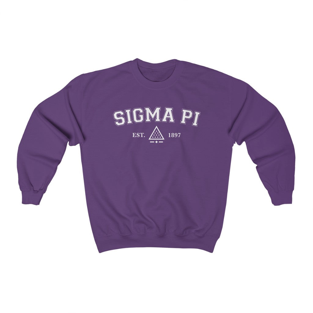 Sigma Pi Graphic Crewneck Sweatshirt | Campus Original v2