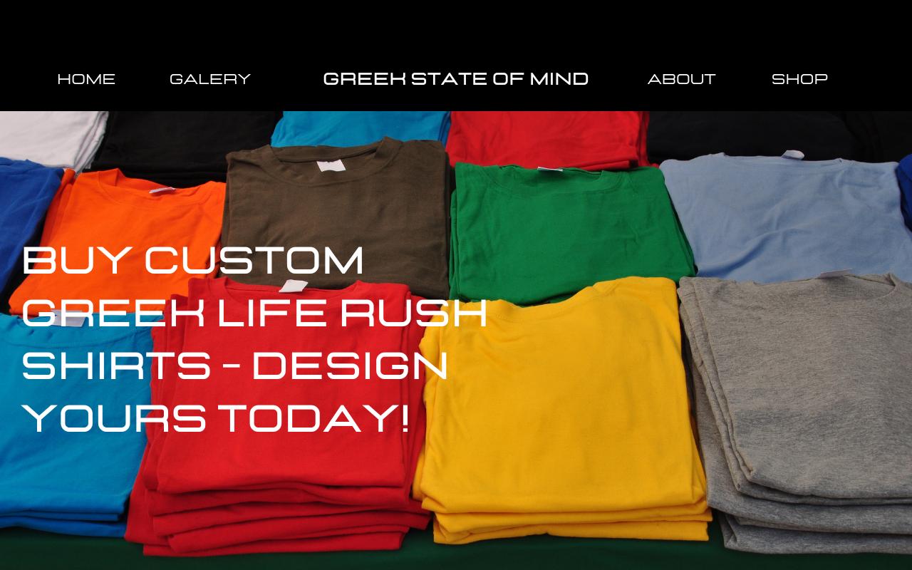 Buy Custom Greek Life Rush Shirts – Design Yours Today!