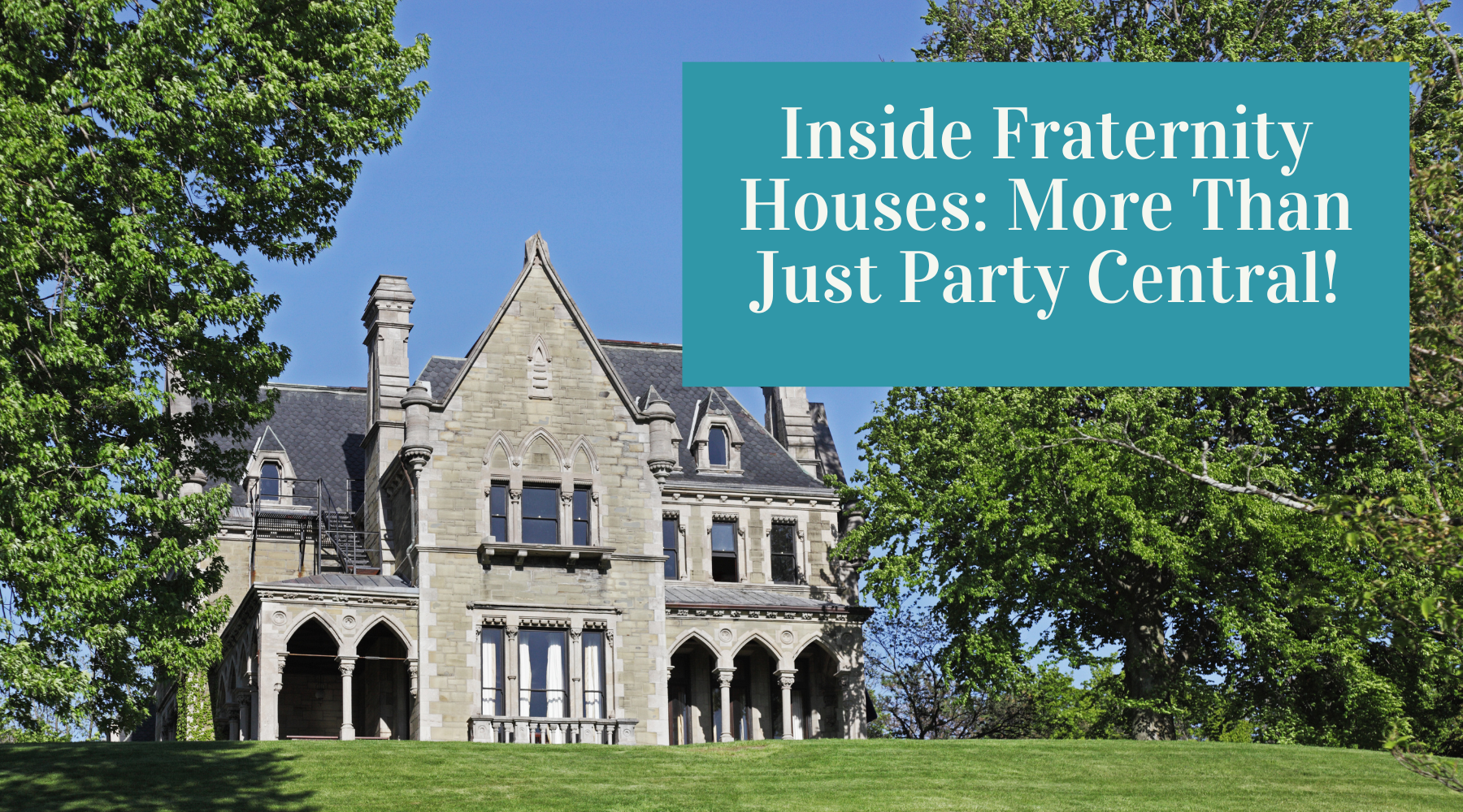 Inside Fraternity Houses: More Than Just Party Central!