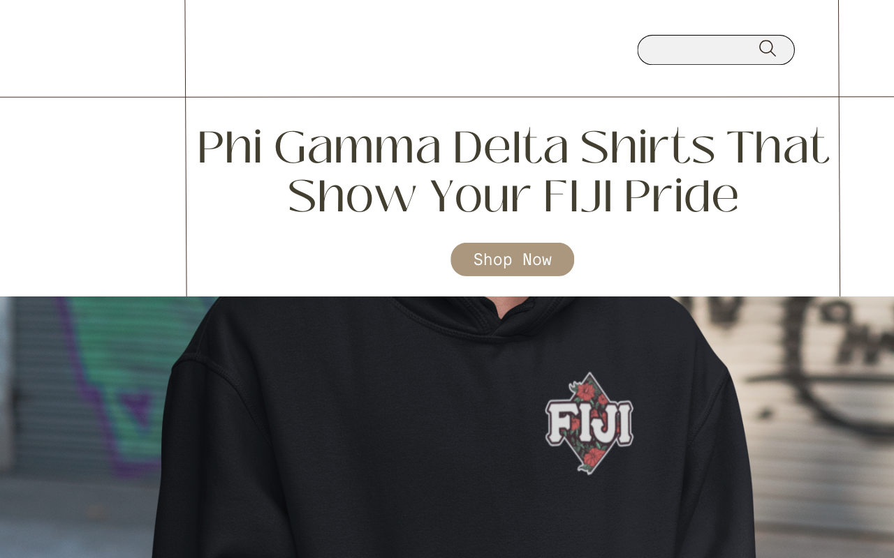 Phi Gamma Delta Shirts That Show Your FIJI Pride—Order Now!