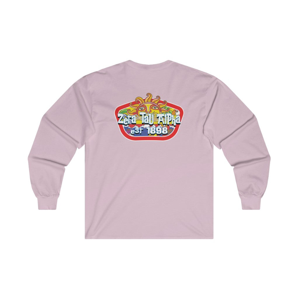 Zeta Tau Alpha Graphic Long Sleeve | Summer Sol