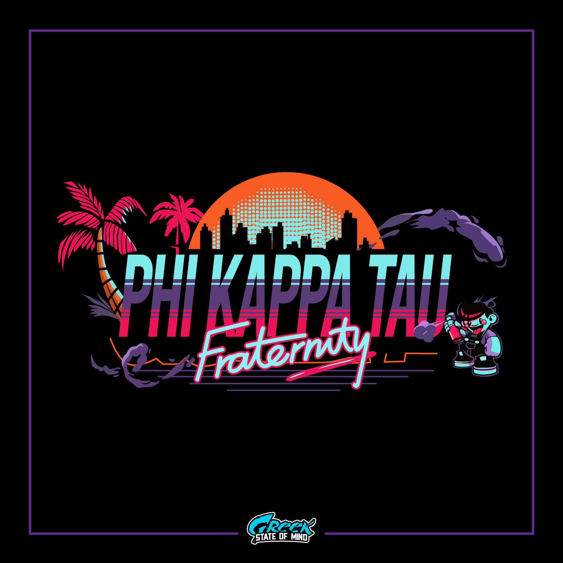 the logo for phi kappa tau