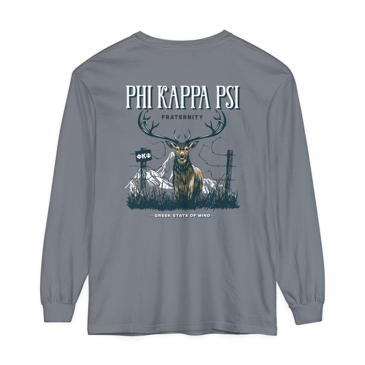Phi Kappa Psi Graphic Long Sleeve | Big Buck