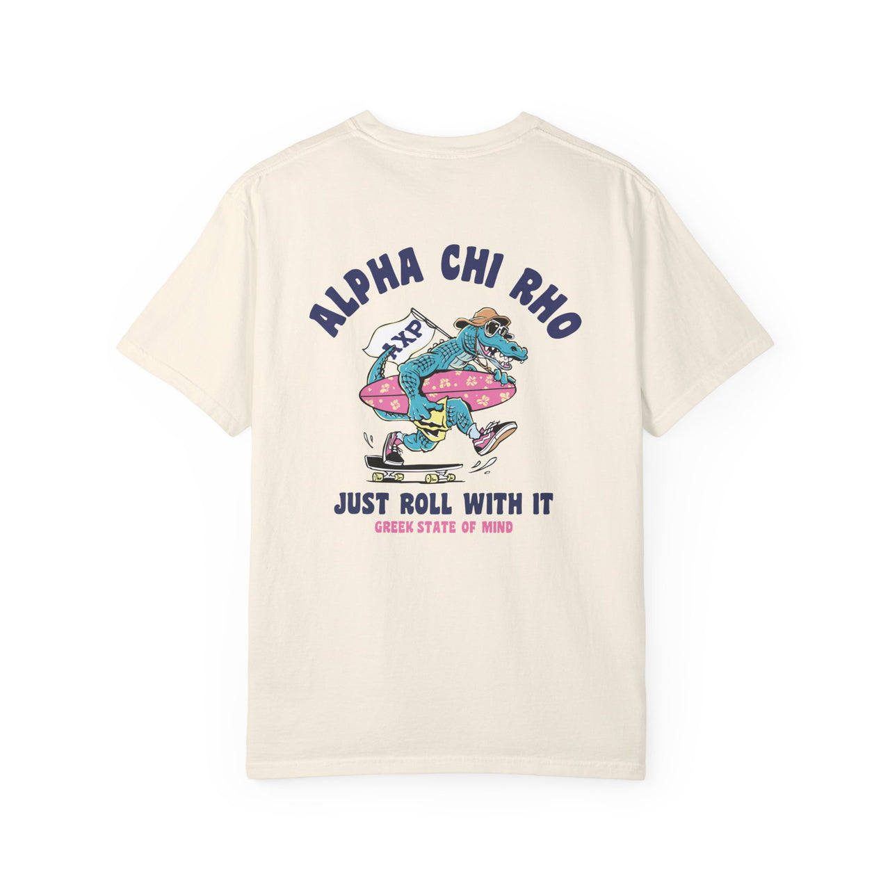 Alpha Chi Rho Graphic T-Shirt | Alligator Skater