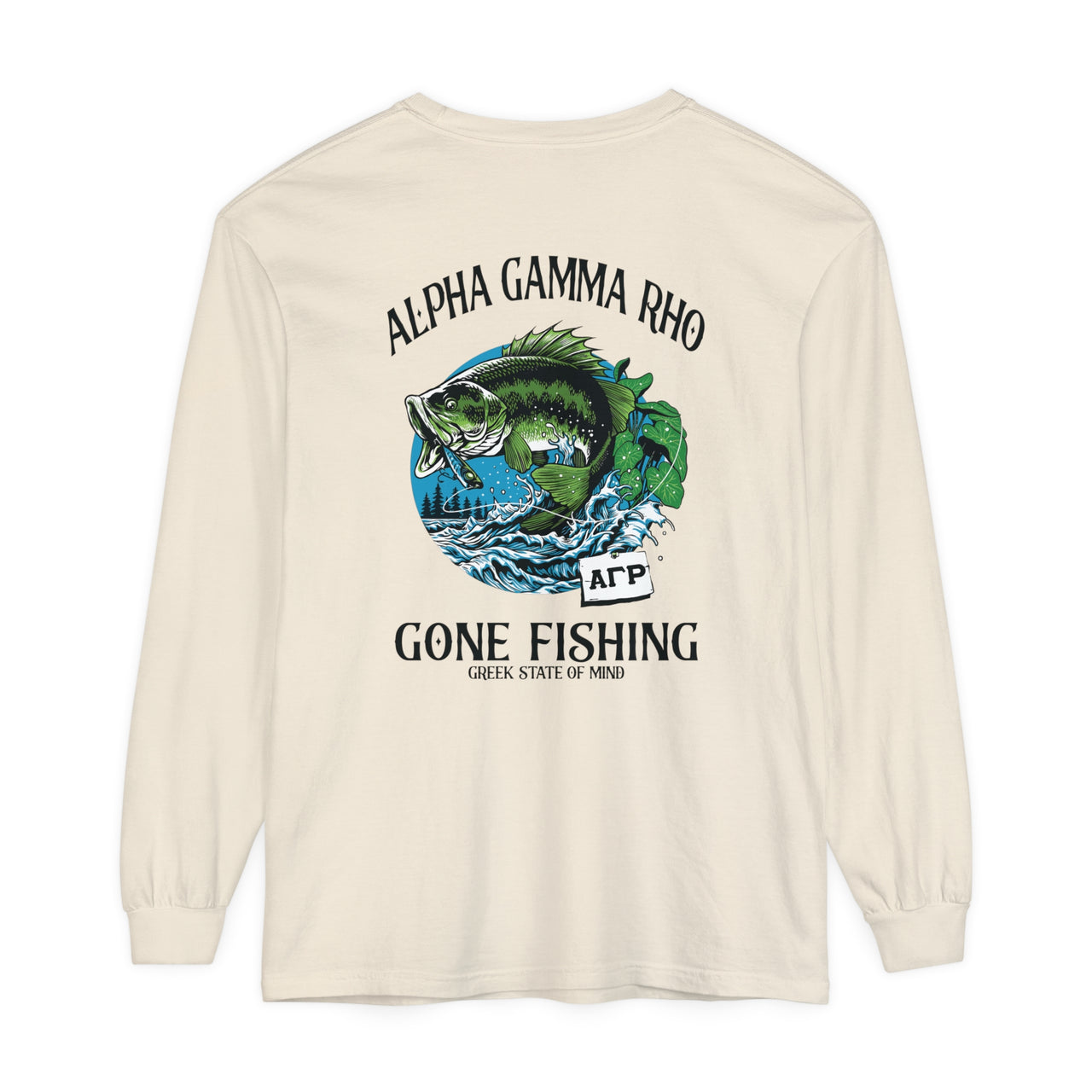 Alpha Gamma Rho Graphic Long Sleeve | Gone Fishing