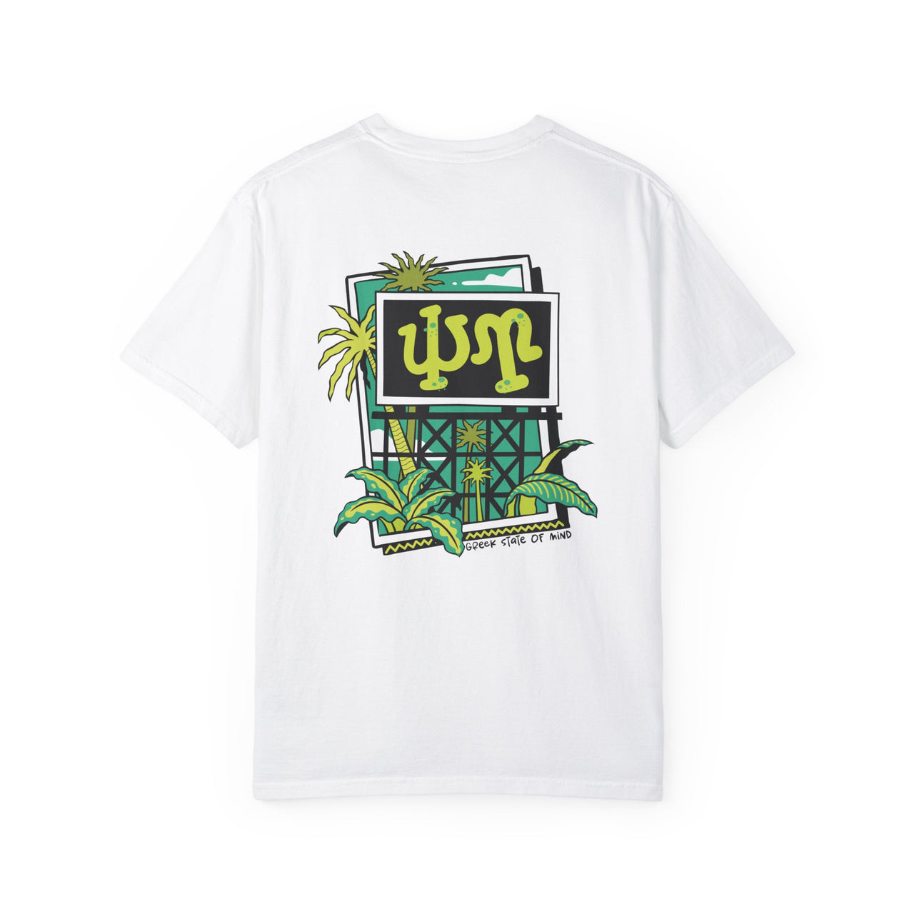 Psi Upsilon Graphic T-Shirt | Tropical Billboard