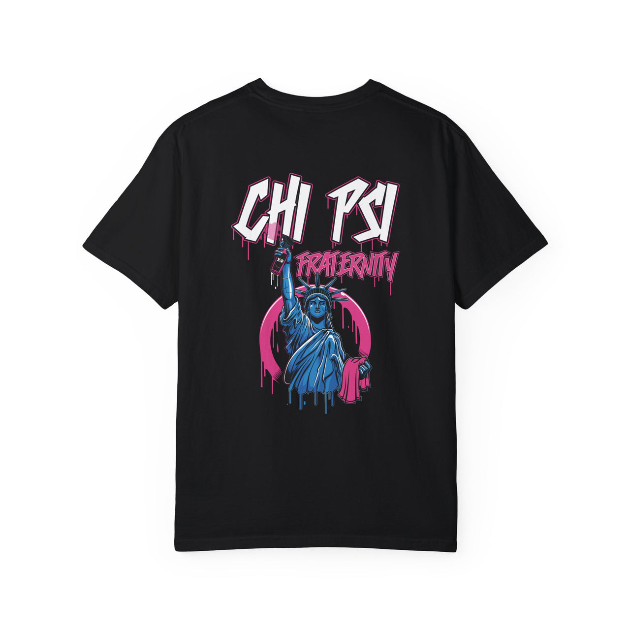 Chi Psi Graphic T-Shirt | Liberty Rebel