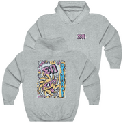 Grey Sigma Pi Graphic Hoodie | Fun in the Sun | Sigma Pi Apparel and Merchandise