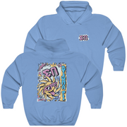 Blue Sigma Pi Graphic Hoodie | Fun in the Sun | Sigma Pi Apparel and Merchandise