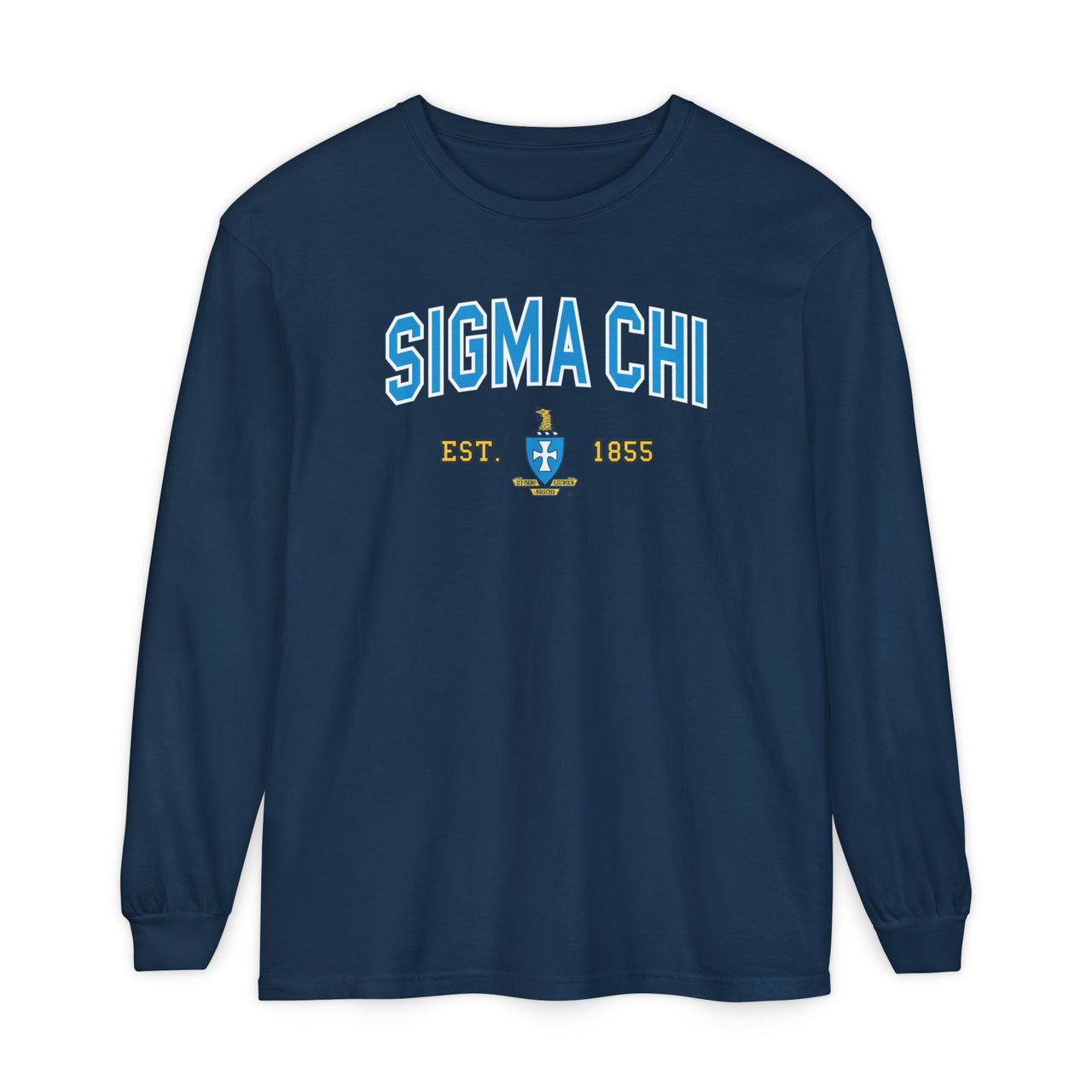 Sigma Chi Graphic Long Sleeve T-Shirt | Sigma Chi Classic
