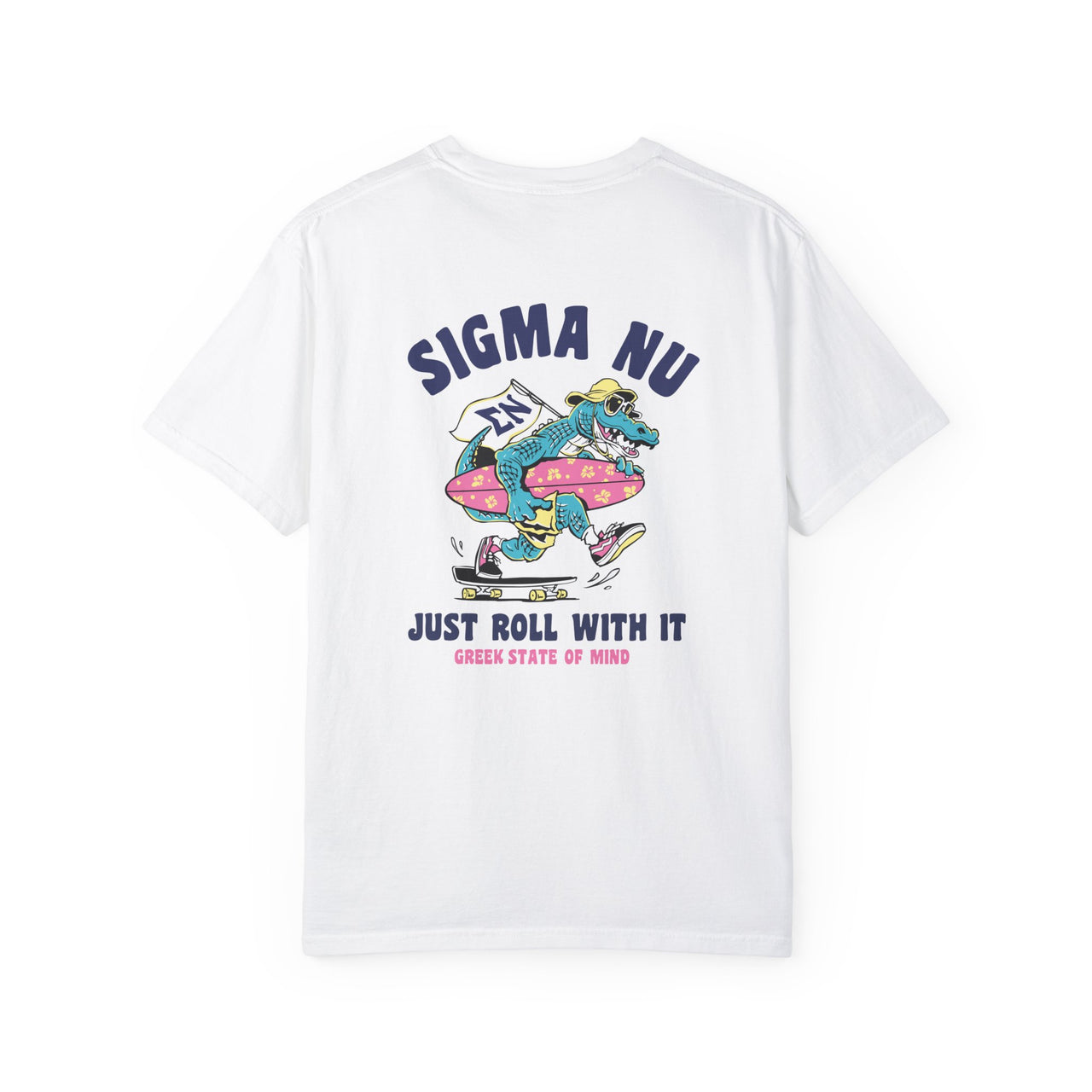 Sigma Nu Graphic T-Shirt | Alligator Skater