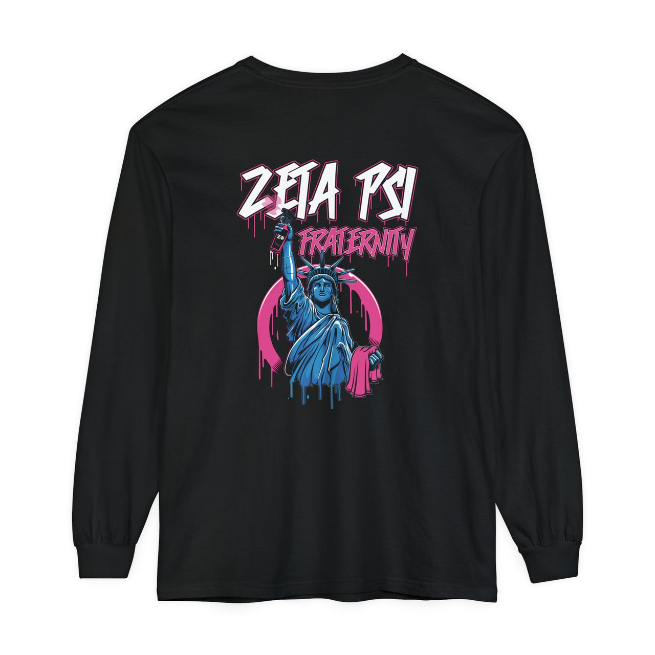 Zeta Psi Graphic Long Sleeve | Liberty Rebel