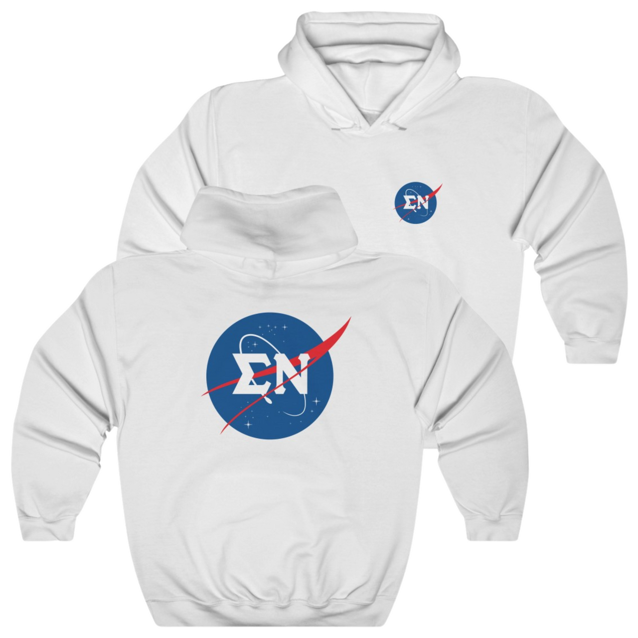 Sigma Nu Graphic Hoodie | Nasa 2.0