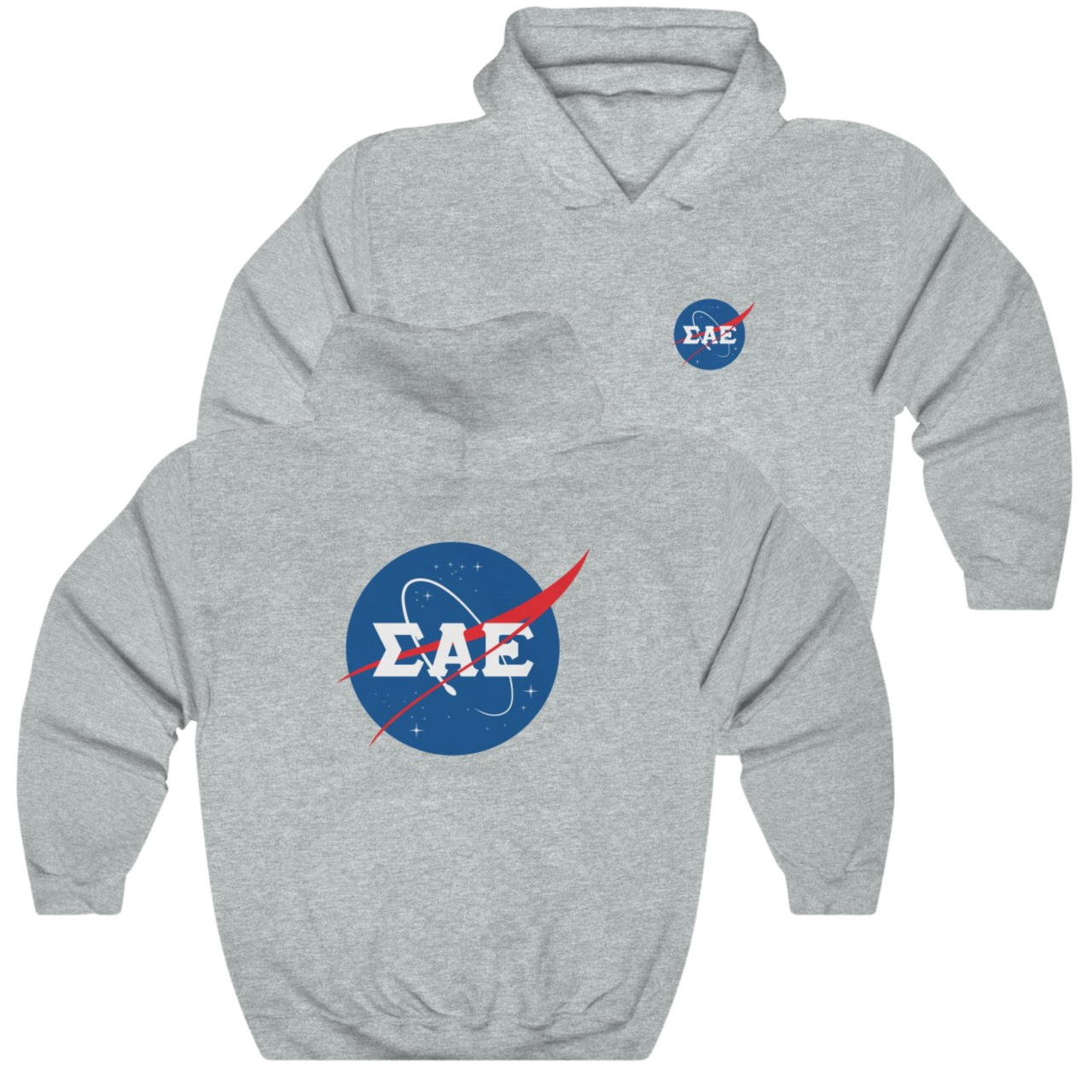 Sigma Alpha Epsilon Graphic Hoodie | Nasa 2.0