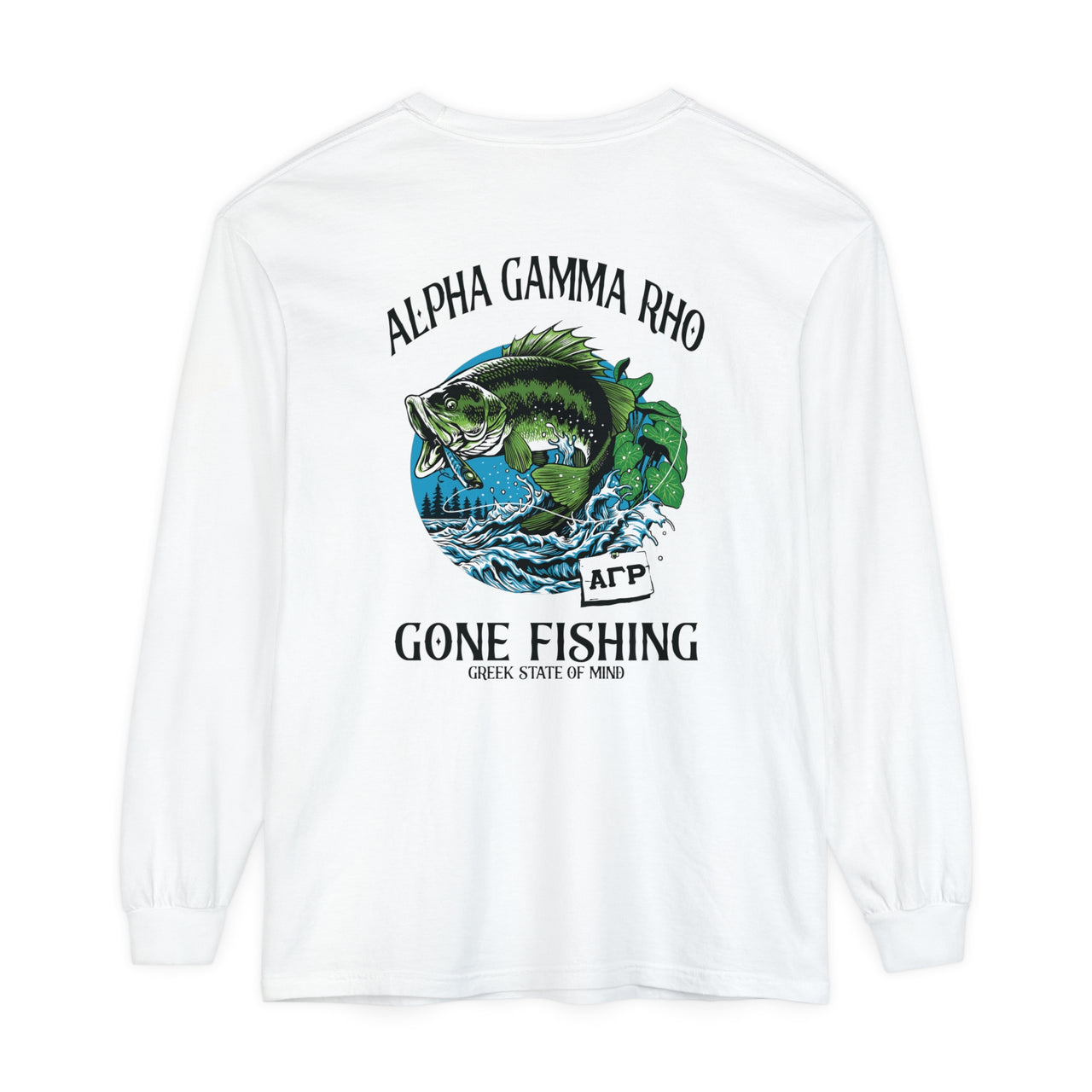 Alpha Gamma Rho Graphic Long Sleeve | Gone Fishing