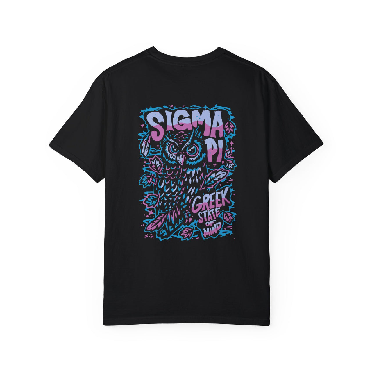 Sigma Pi Graphic T-Shirt | Midnight Owl
