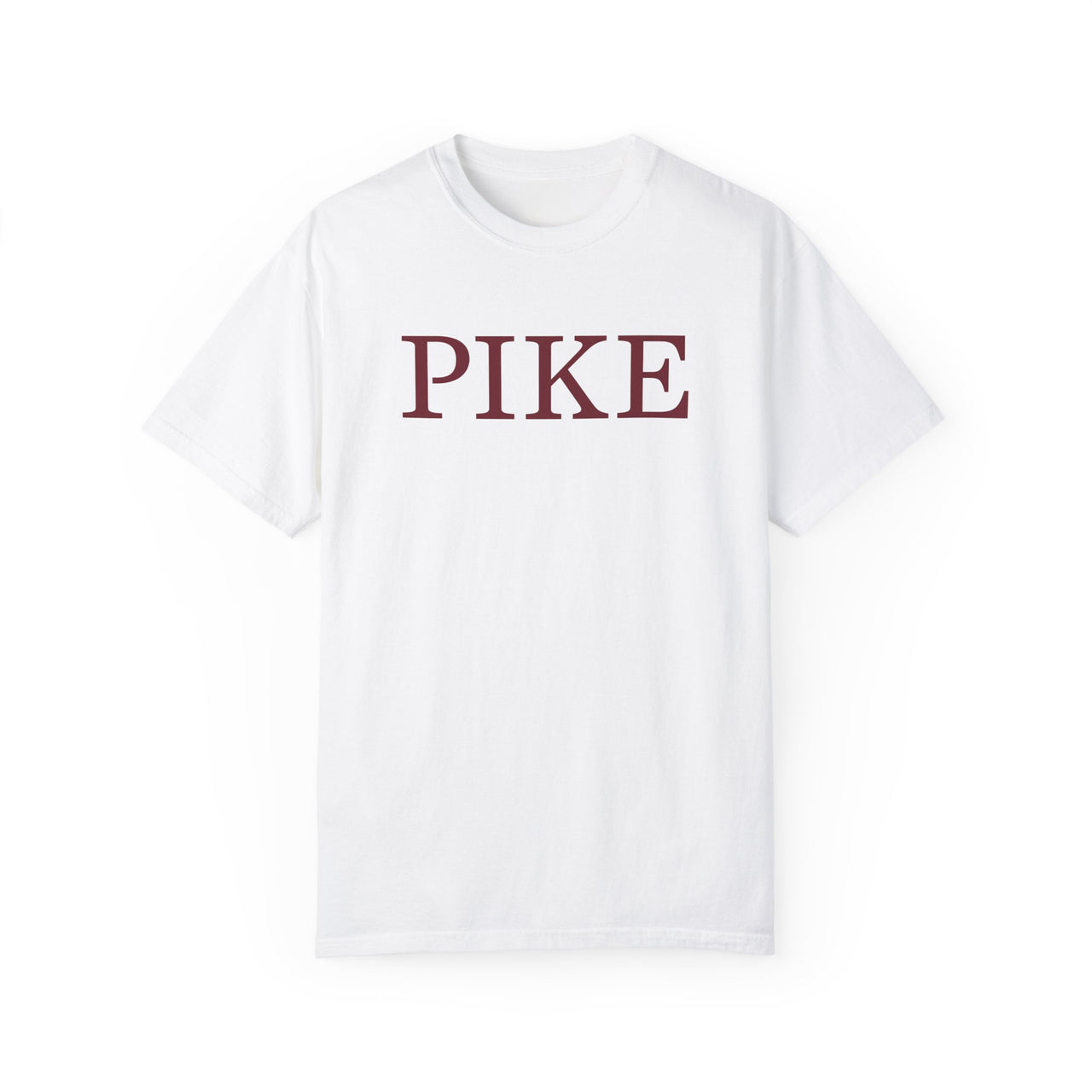 Pi Kappa Alpha Graphic T-Shirt | Garnet PIKE logo