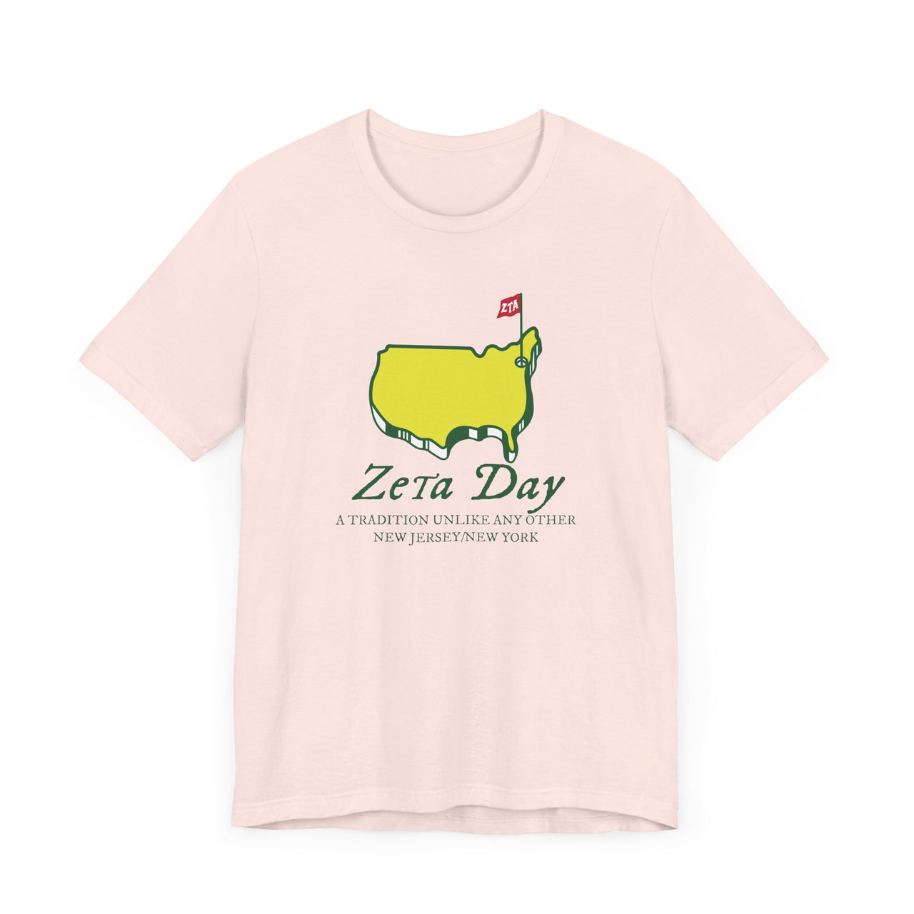 Zeta Day Unisex Jersey Tee - Celebrate New Jersey and New York Tradition