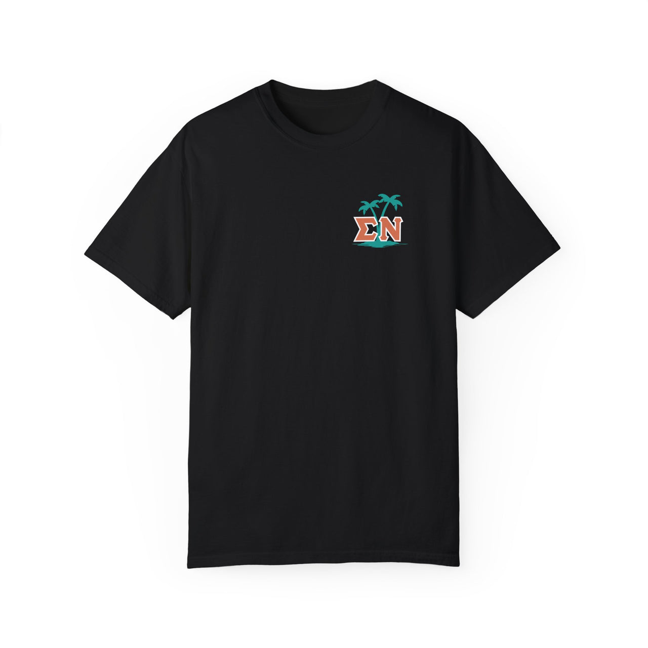 Sigma Nu Graphic T-Shirt | Welcome to Paradise