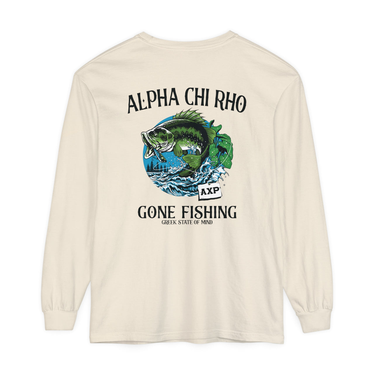 Alpha Chi Rho Graphic Long Sleeve | Gone Fishing