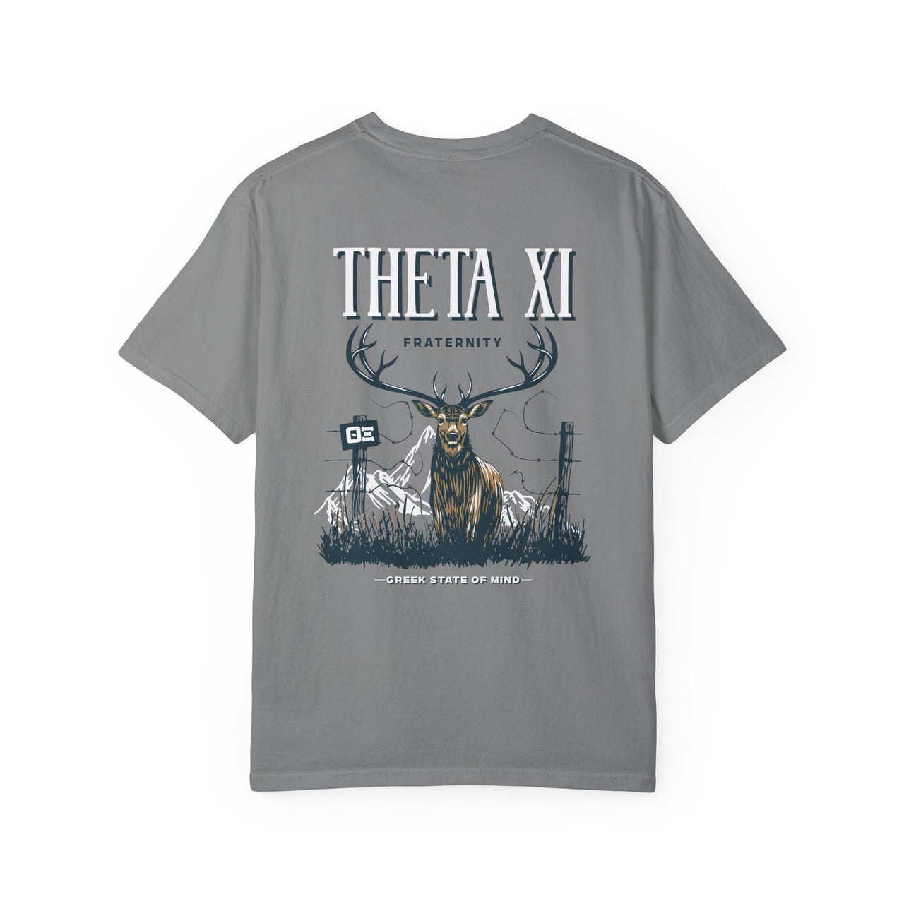 Theta Xi Graphic T-Shirt | Big Buck