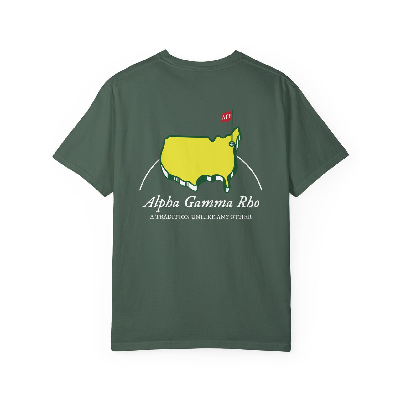 green Alpha Gamma Rho Graphic T-Shirt | The Masters