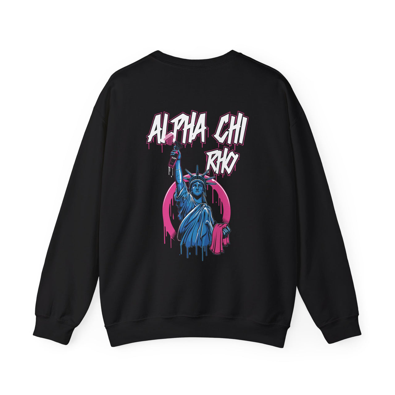 Alpha Chi Rho Graphic Crewneck Sweatshirt | Liberty Rebel