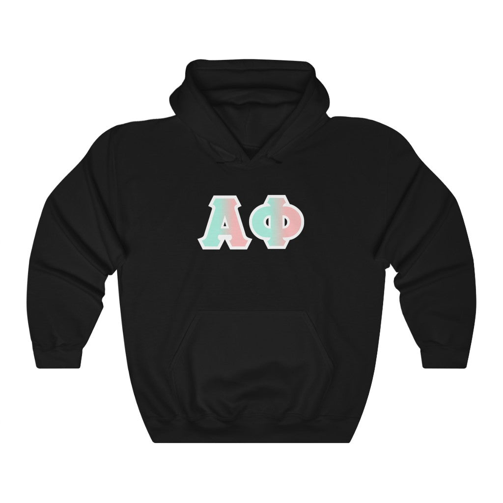 Alpha Phi Printed Letters | Dreams Hoodie