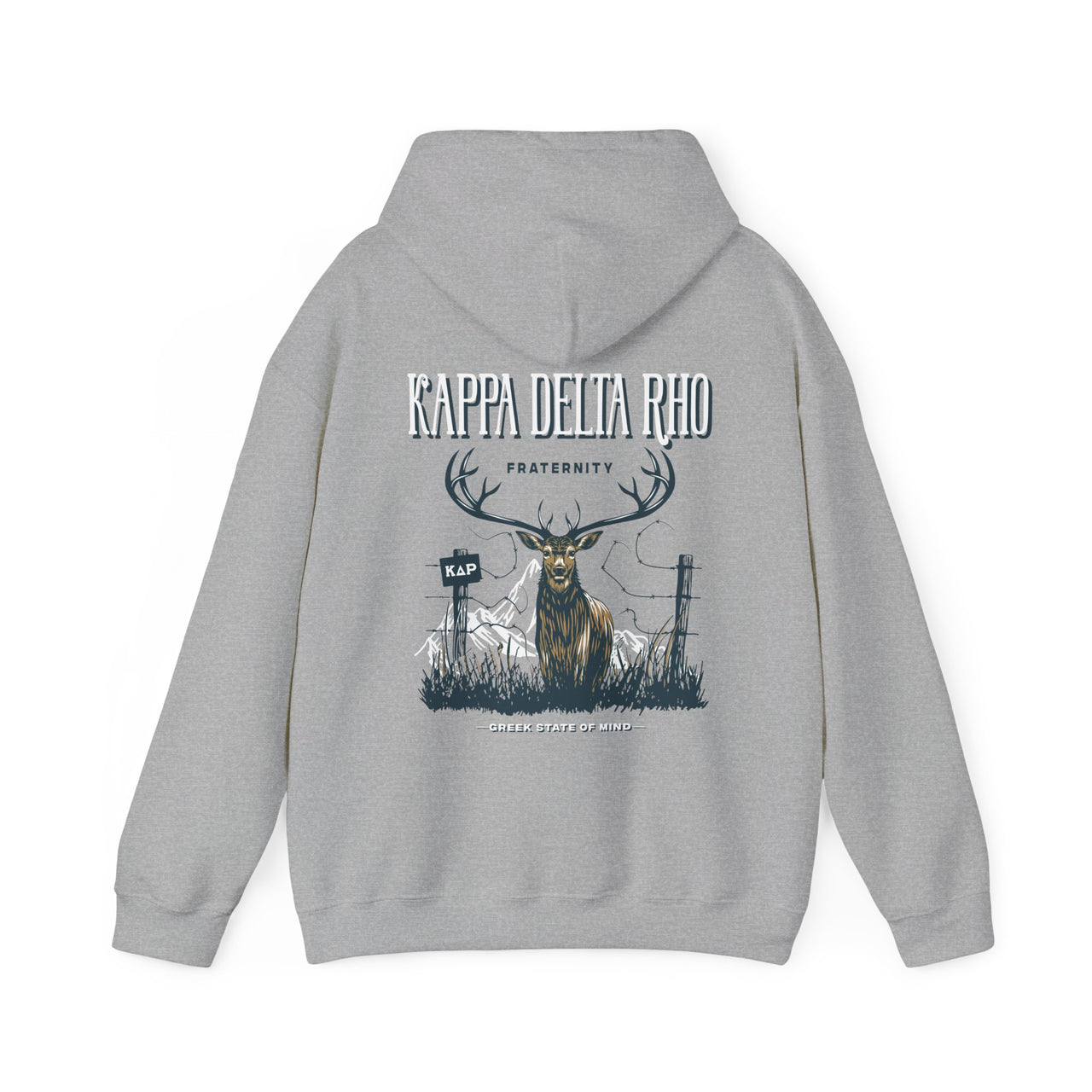 Kappa Delta Rho Graphic Hoodie | Big Buck