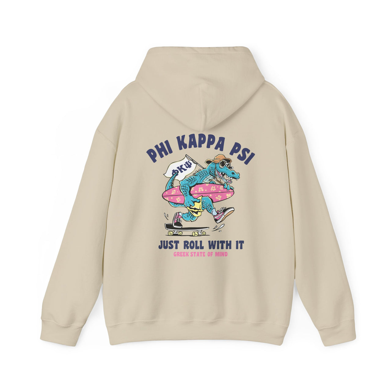 Phi Kappa Psi Graphic Hoodie | Alligator Skater